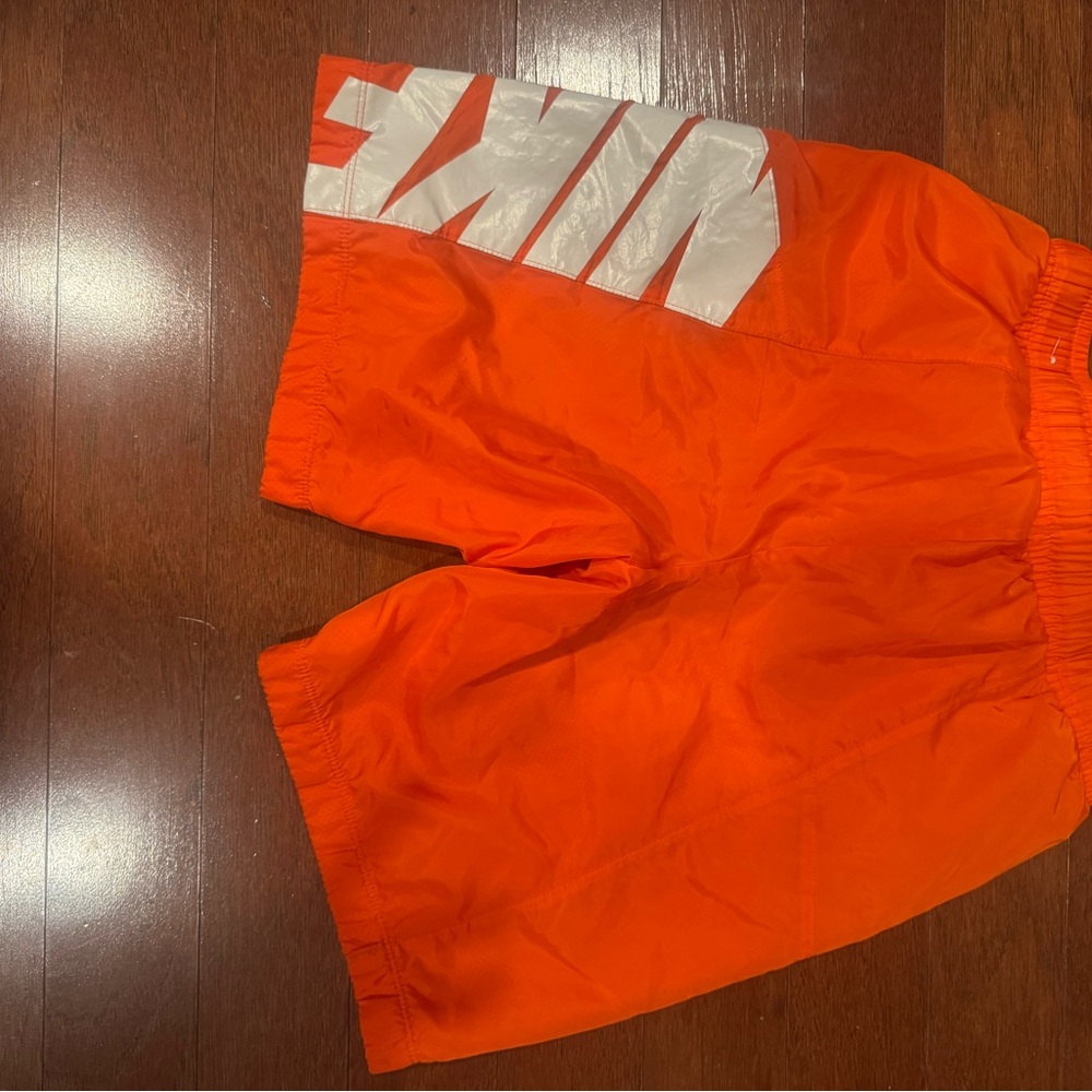 Nike Vibrant Orange Sports Shorts